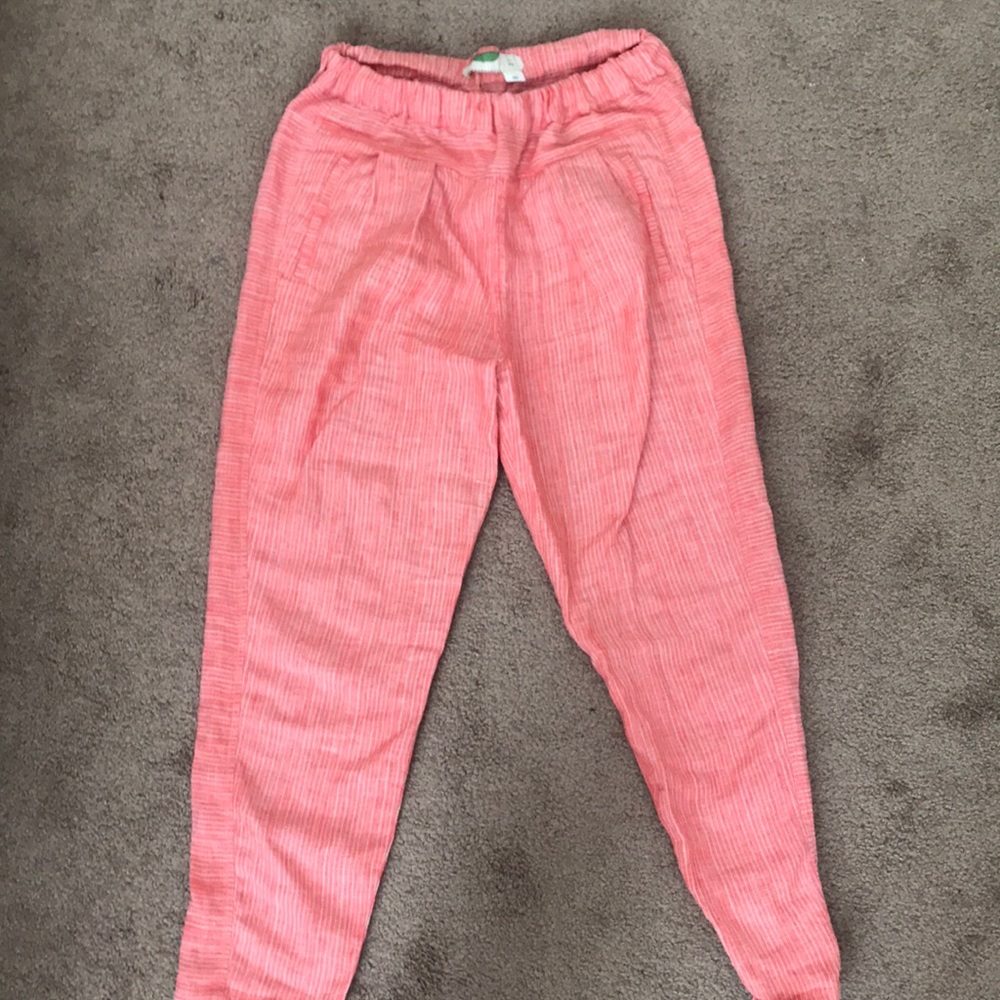 Anthropologie linen pants